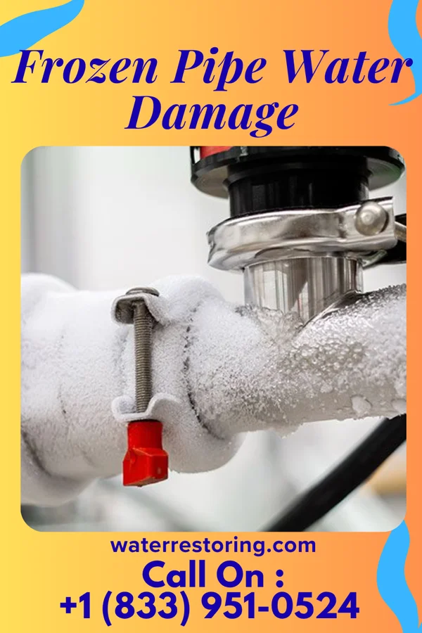 Frozen Pipe Water Damage in North Braddock, PA